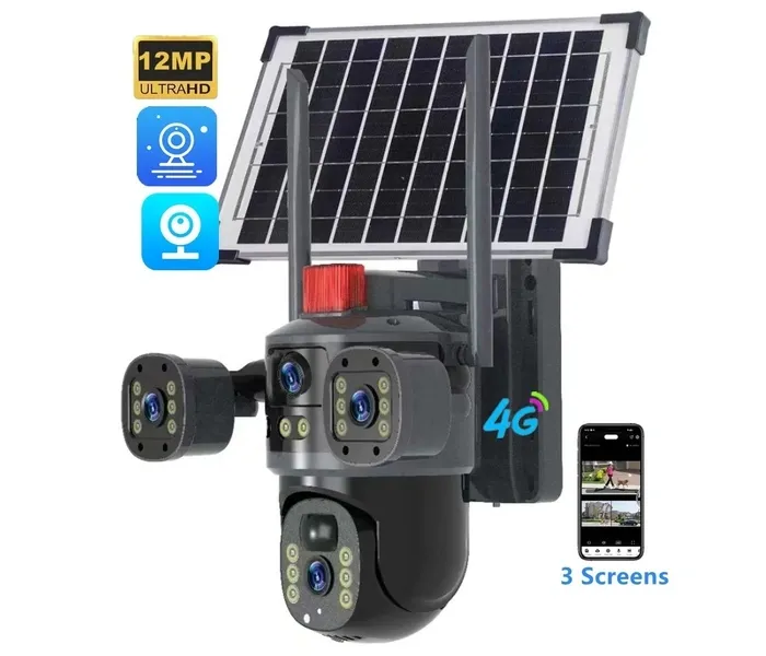 Solar Powered 4G 12MP Camera Solar Powered 4G 12MP Camera
